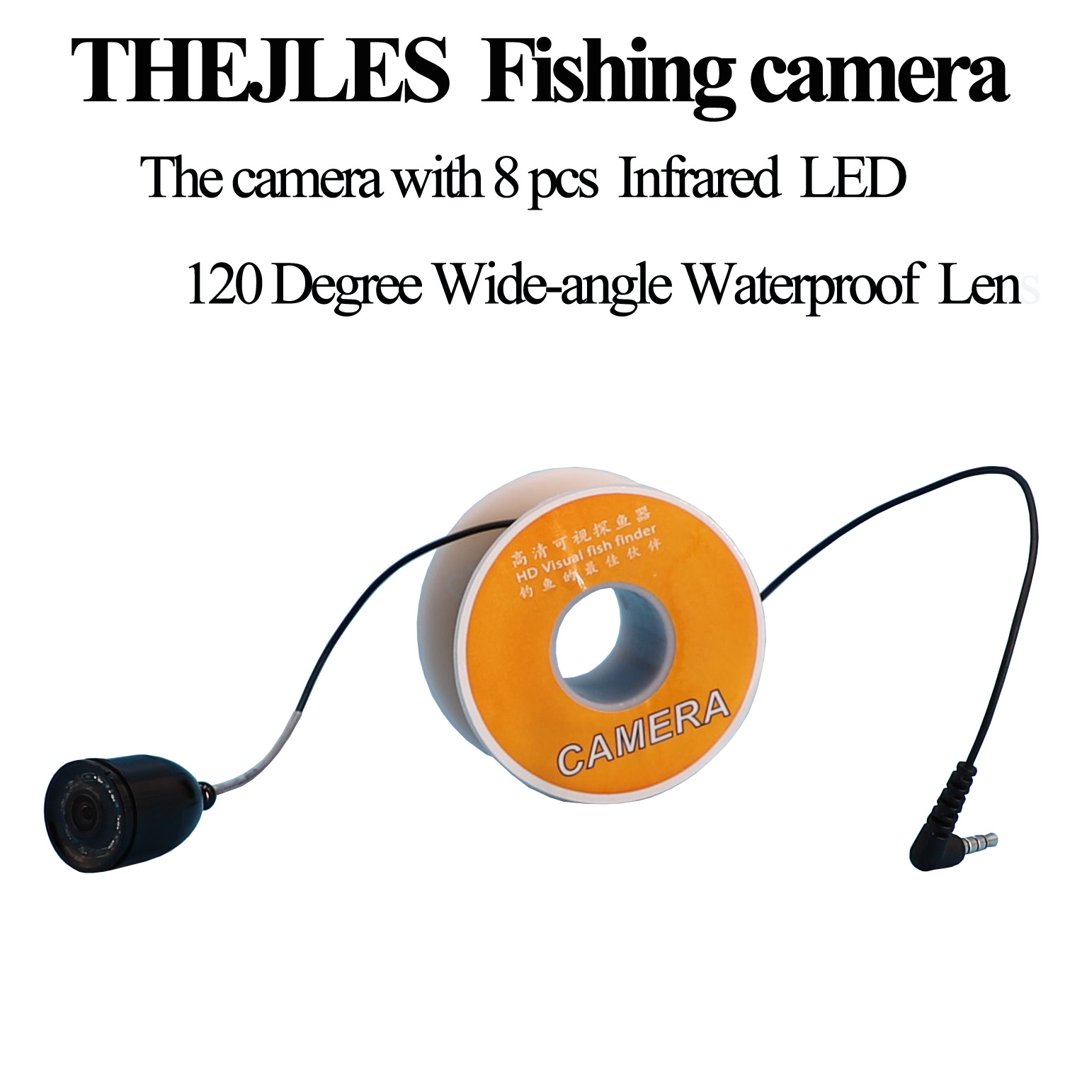 Fishing Depth Finder - Telecamera Subacquea per Pesca con 8