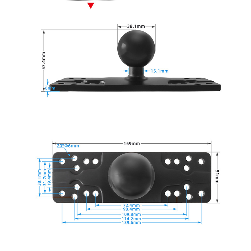 Supporto per Ecoscandaglio Mar - Fish Finder Mount recensione e prezzo