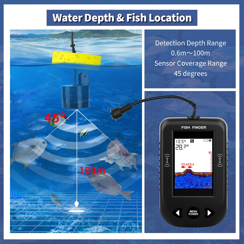 Ecoscandaglio Portatile Erchan - Fish Finder Transducer recensione e prezzo