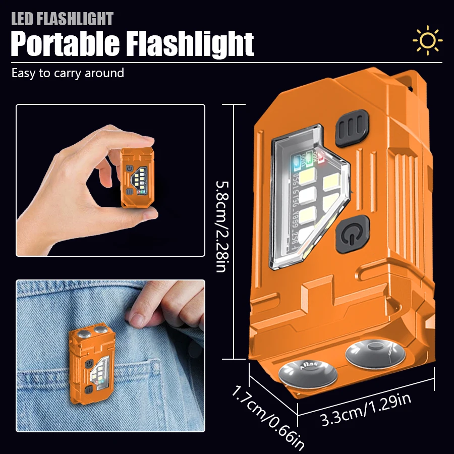 Mini portachiavi torcia EDC to - Fishing Light recensione e prezzo