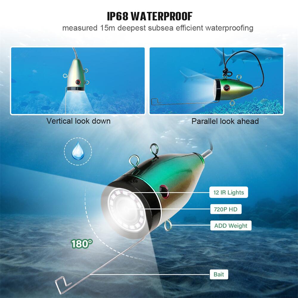 Telecamera subacquea per la pe - Fish Finder Portable recensione e prezzo