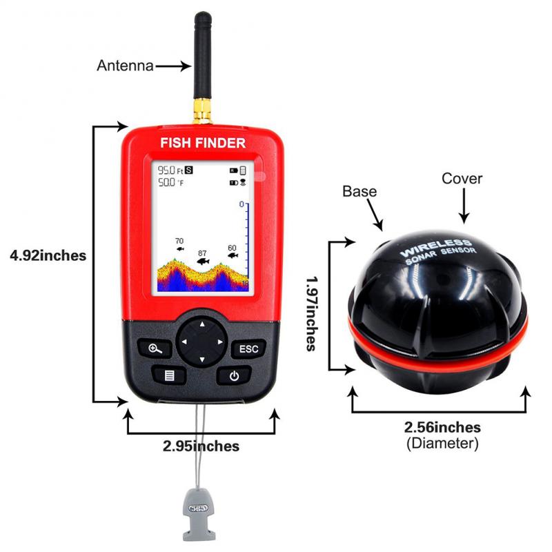 Ecoscandaglio Portatile con Se - Fish Finder Portable recensione e prezzo