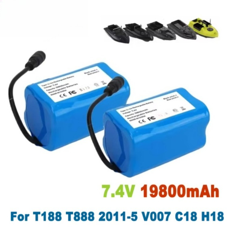 Batteria da 7,4 V 19800 mAh co - Fish Finder Charger recensione e prezzo