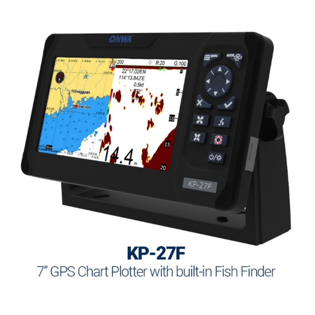 ONWA KP-27F Plotter grafico GP - Fish Finder Transducer recensione e prezzo