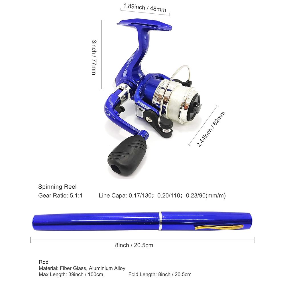 Canna da Pesca Telescopica Min - Penn Reel Fierce recensione e prezzo